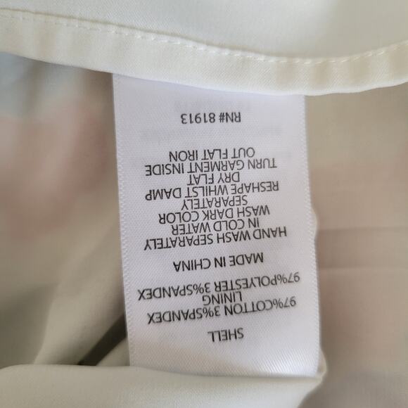 Plenty by Tracy Reese Tabitha Floral Dress Fit Flare Cotton Bold Women 14 - Picture 12 of 13